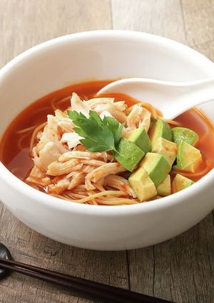 冷やしトマトチリラーメン-レシピのメイン写真