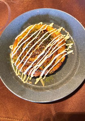 お好み焼き スキレット鍋でおひとり様用-レシピのメイン写真