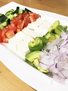 簡単並べただけサラダ-レシピのメイン写真