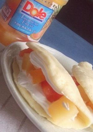 超簡単☆レンジでふわふわオムレット♪-レシピのメイン写真
