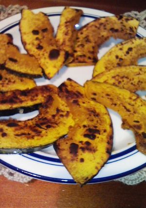 かぼちゃのカリカリ焼き-レシピのメイン写真