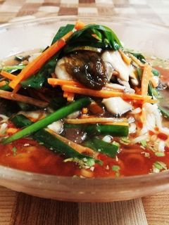 もずく黒酢で簡単❤冷やしサンラータン麺-レシピのメイン写真