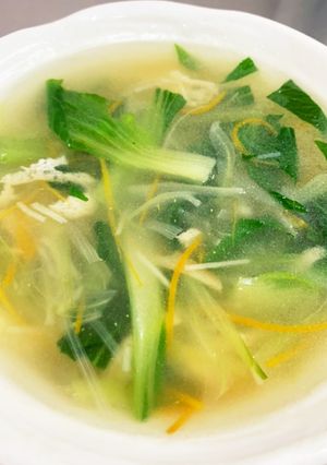 青梗菜のスープ-レシピのメイン写真
