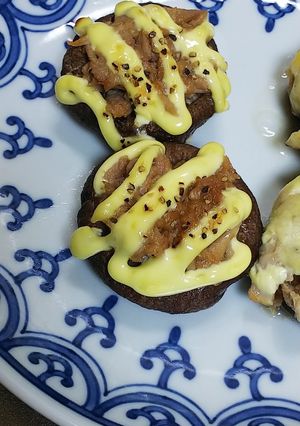 スピードおつまみ！椎茸のツナマヨ焼き-レシピのメイン写真