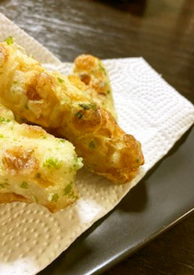 ちくわの磯部揚げ/七尾市学校給食-レシピのメイン写真
