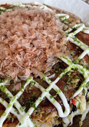 オートミールDEお好み焼き♪レンチン無し-レシピのメイン写真