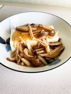 豆腐のキノコあんかけ-レシピのメイン写真