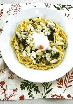 連子鯛ときのこのクリームパスタ-レシピのメイン写真