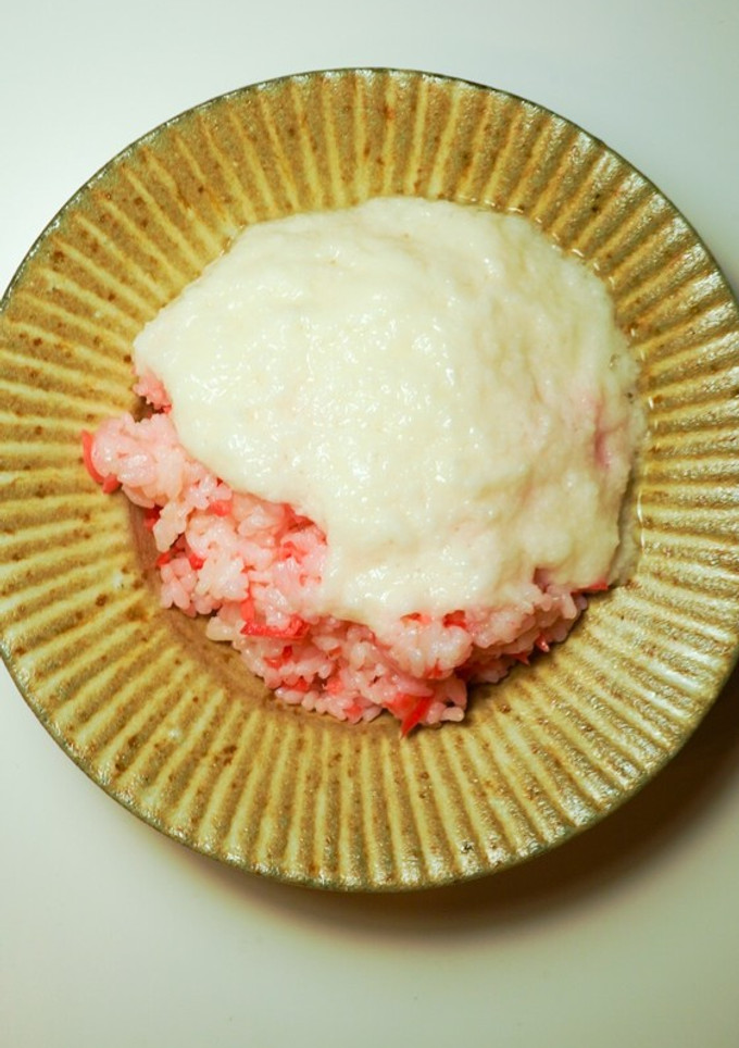 紅ショウガととろろご飯-レシピのメイン写真