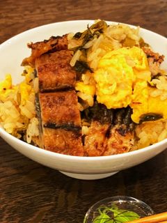 うなぎと高菜と卵の混ぜご飯〜何食べ#23-レシピのメイン写真