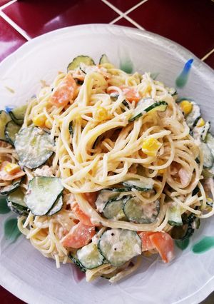 スパサラ(ツナ入り)-レシピのメイン写真