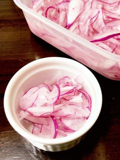 紫玉ねぎの甘酢漬け-レシピのメイン写真