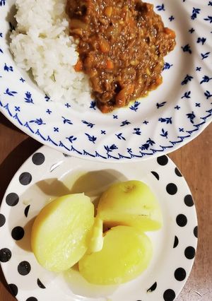 ★じゃがバター & しめじキーマカレー★-レシピのメイン写真