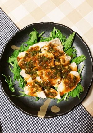 人気検索TOP10鶏胸肉で簡単よだれ鶏　-レシピのメイン写真