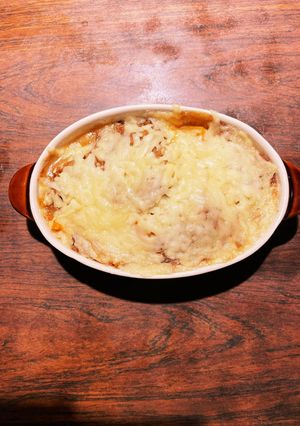 カレーオートミールで焼きチーズドリア風★-レシピのメイン写真