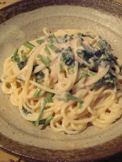 鮭とほうれん草のクリームパスタ-レシピのメイン写真