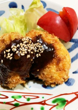 ゆかりのイブクロ 新じゃがコロッケ-レシピのメイン写真
