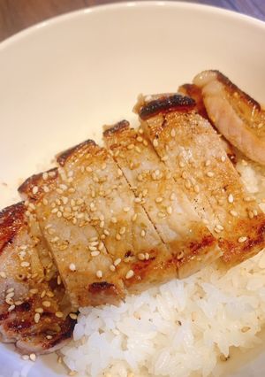 豚ロースの幽庵焼き丼-レシピのメイン写真