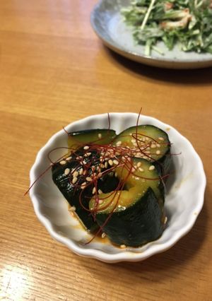 ピリ辛きゅうりの浅漬け-レシピのメイン写真