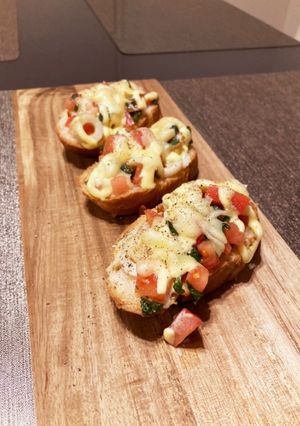 家にあるもので♪ 簡単！ブルスケッタ-レシピのメイン写真