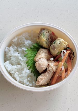 2021.0615 お弁当記録-レシピのメイン写真