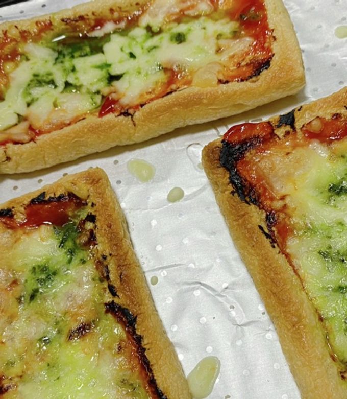 ☆カリカリ絶品ピザ風油揚げ☆-レシピのメイン写真