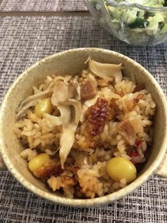 にんにく醤油の炊き込みご飯-レシピのメイン写真