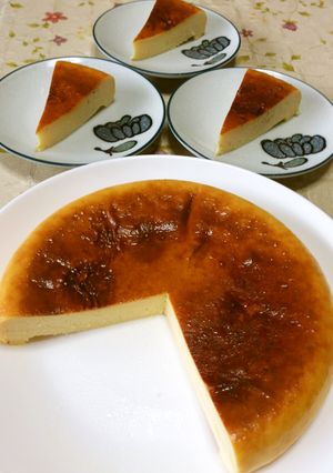 激安!ベイクドチーズケーキ風-レシピのメイン写真
