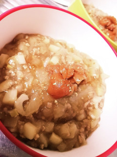 とろとろれんこんの和風あんかけ梅そうめん-レシピのメイン写真