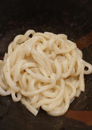 簡単!材料3つ。バター塩うどん。-レシピのメイン写真