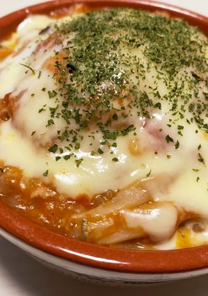 簡単！炊飯器でもち麦トマトリゾット風-レシピのメイン写真