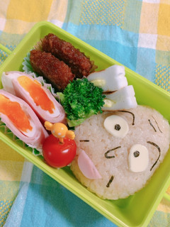 超簡単☆ちびまる子ちゃん、友蔵さん弁当-レシピのメイン写真