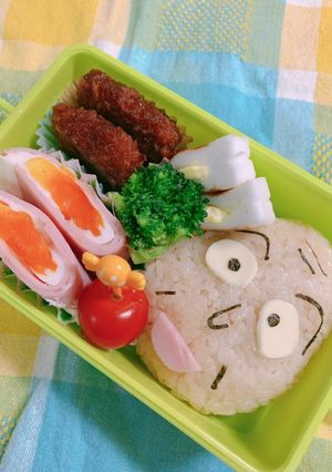 超簡単☆ちびまる子ちゃん、友蔵さん弁当-レシピのメイン写真