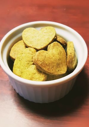材料3つ◎サクサク◎型抜き抹茶クッキー-レシピのメイン写真