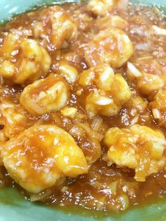 背開きエビチリ-レシピのメイン写真