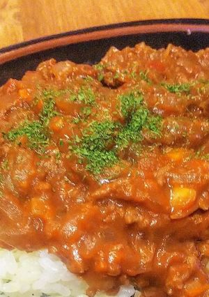20分で完成簡単キーマカレー-レシピのメイン写真