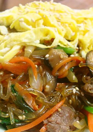 韓国料理☆チャプチェ-レシピのメイン写真