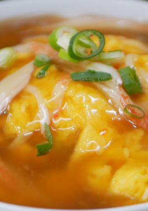 【再現レシピ】王将 天津飯、関西風あん-レシピのメイン写真