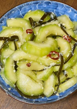 子メロン(摘果メロン)の漬物-レシピのメイン写真