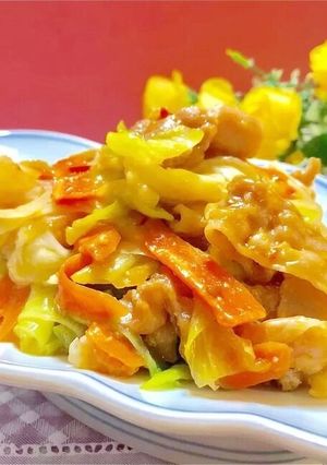 レンチンで簡単キャベツ麻婆-レシピのメイン写真