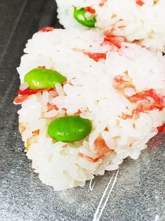 小エビと枝豆のおにぎり-レシピのメイン写真