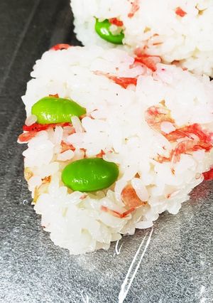 小エビと枝豆のおにぎり-レシピのメイン写真