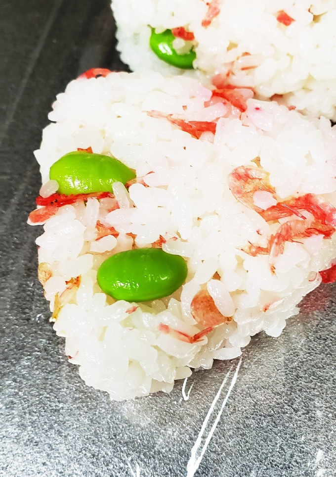小エビと枝豆のおにぎり-レシピのメイン写真