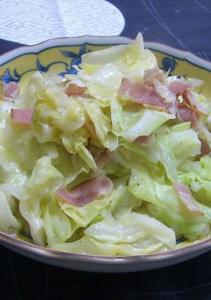 キャベツとベーコンのブイヨン炒め-レシピのメイン写真