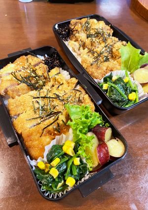 わらじ豚カツ弁当　-レシピのメイン写真