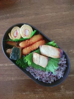 JK☆雑穀米&サバ塩焼き和風弁当♪-レシピのメイン写真