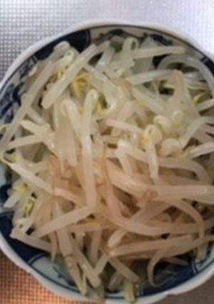 シャキシャキ！塩茹でもやし-レシピのメイン写真