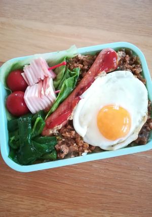 姉 高校生のお弁当 2021/06/16-レシピのメイン写真