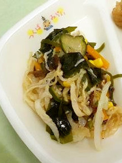 【給食】海藻と切り干し大根のサラダ-レシピのメイン写真