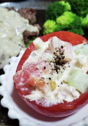 トマトのカップサラダ～*-レシピのメイン写真